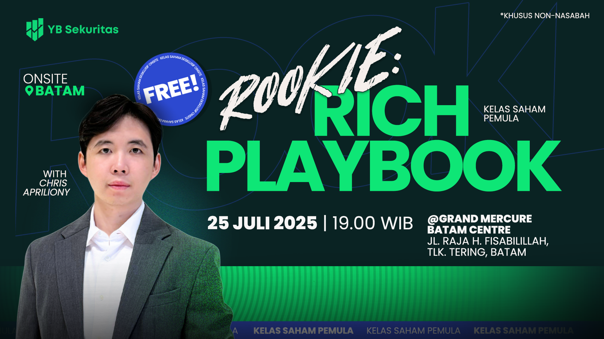 Rookie : Rich Playbook Banner